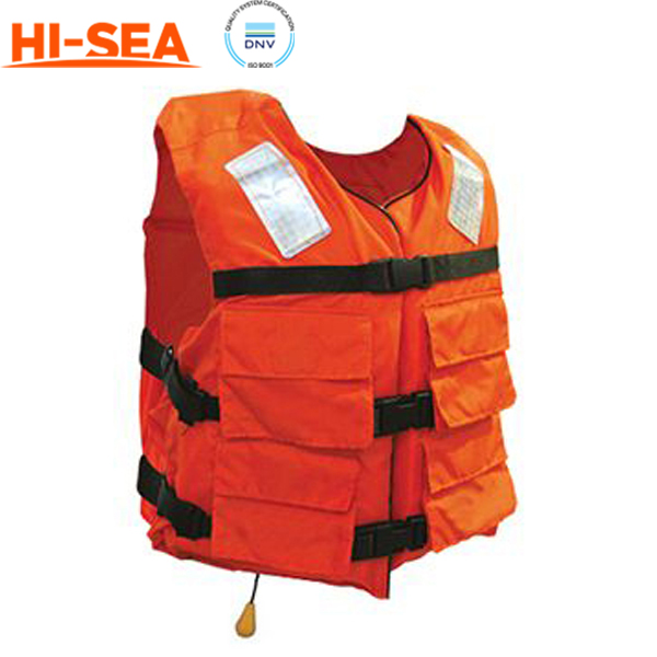 Vest-type Single Air Chamber Inflatable Lifejacket